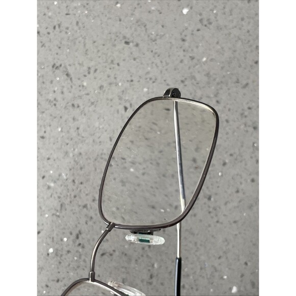 Flexon by Marchon Eyeglasses Frames ONLY 646 Gunmetal Metal Full Rim 56-18-140 - Picture 16 of 16